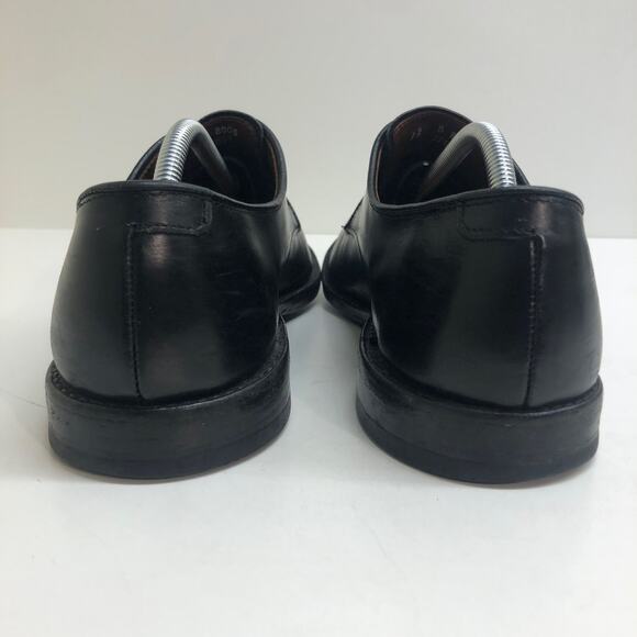 VERY GOOD Allen Edmonds Kenilworth Black Calfskin Bluchers Men's Size 12 B - Picture 6 of 16